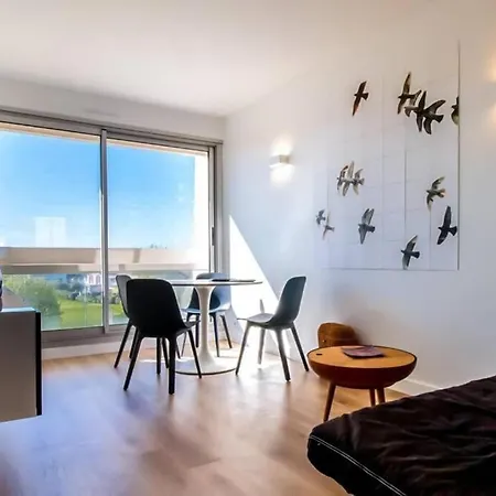 Vue Exceptionnelle Entre Mer Et Golf شقة بياريتز